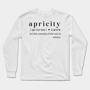 Apricity Long Sleeve T-Shirt